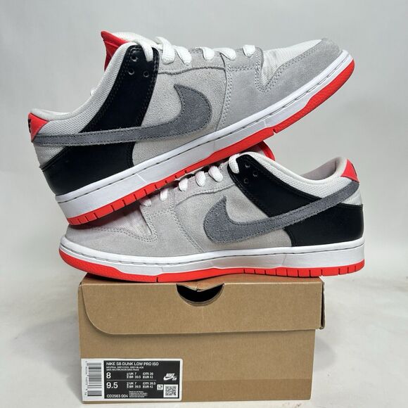 Nike SB Dunk Low Pro Iso Orange Label “Infrared AM90” 2024 - Picture 3 of 8